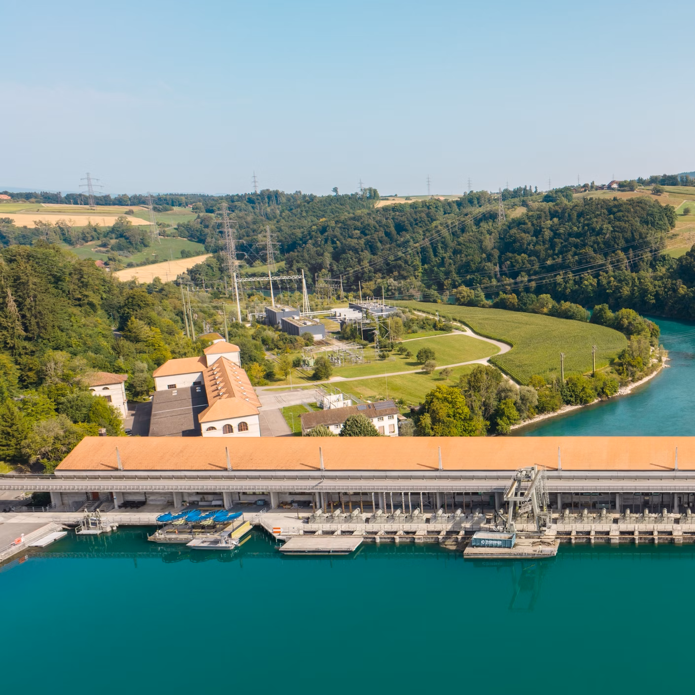 Bild_Wasserkraftwerk_Unterstation_Mühleberg